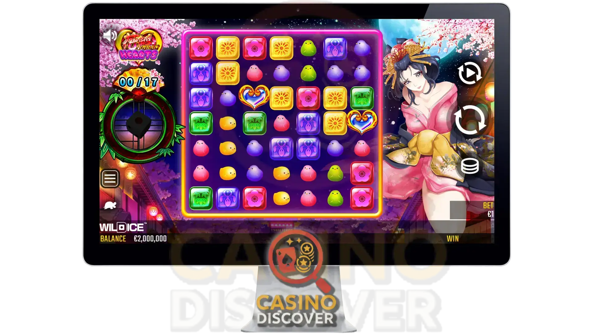 Oiran Hearts von Oryx by Win Fast: Slot-Vorschau