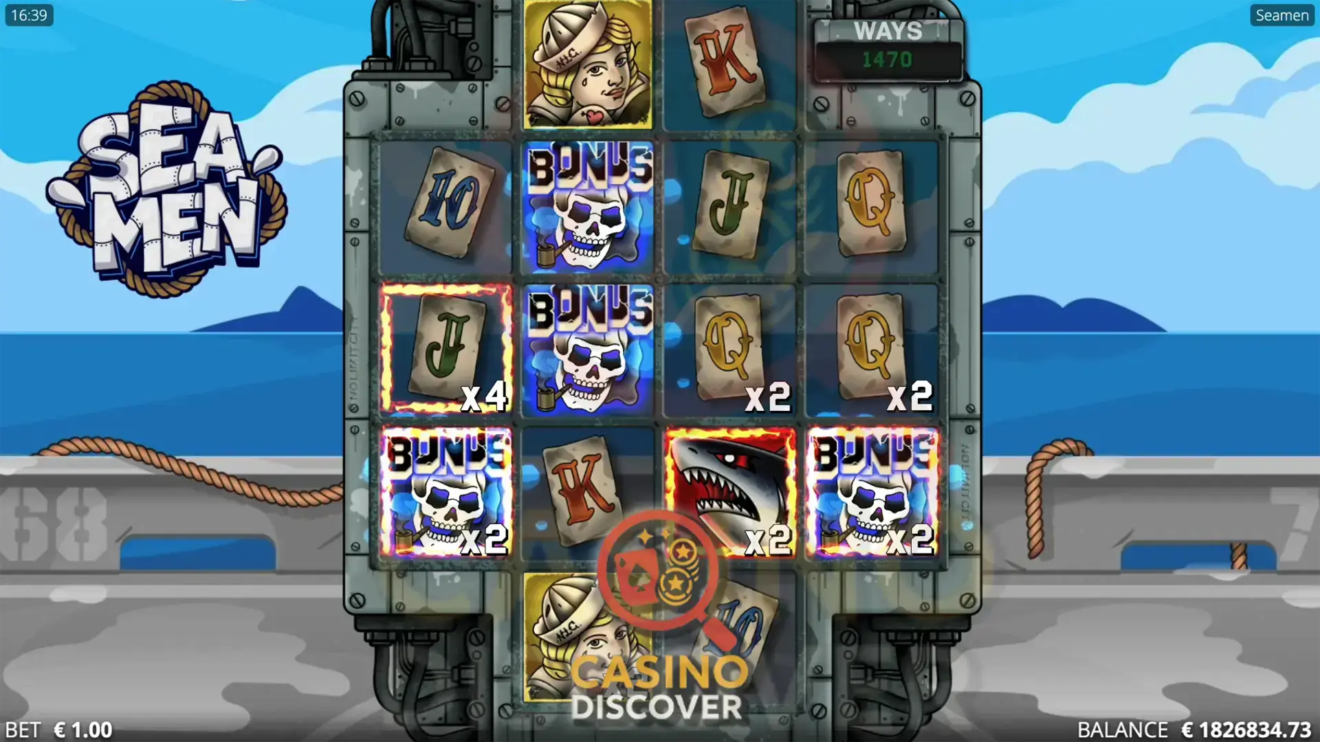 Seamen von Nolimit City: Slot Bonus-Kauf-Feature